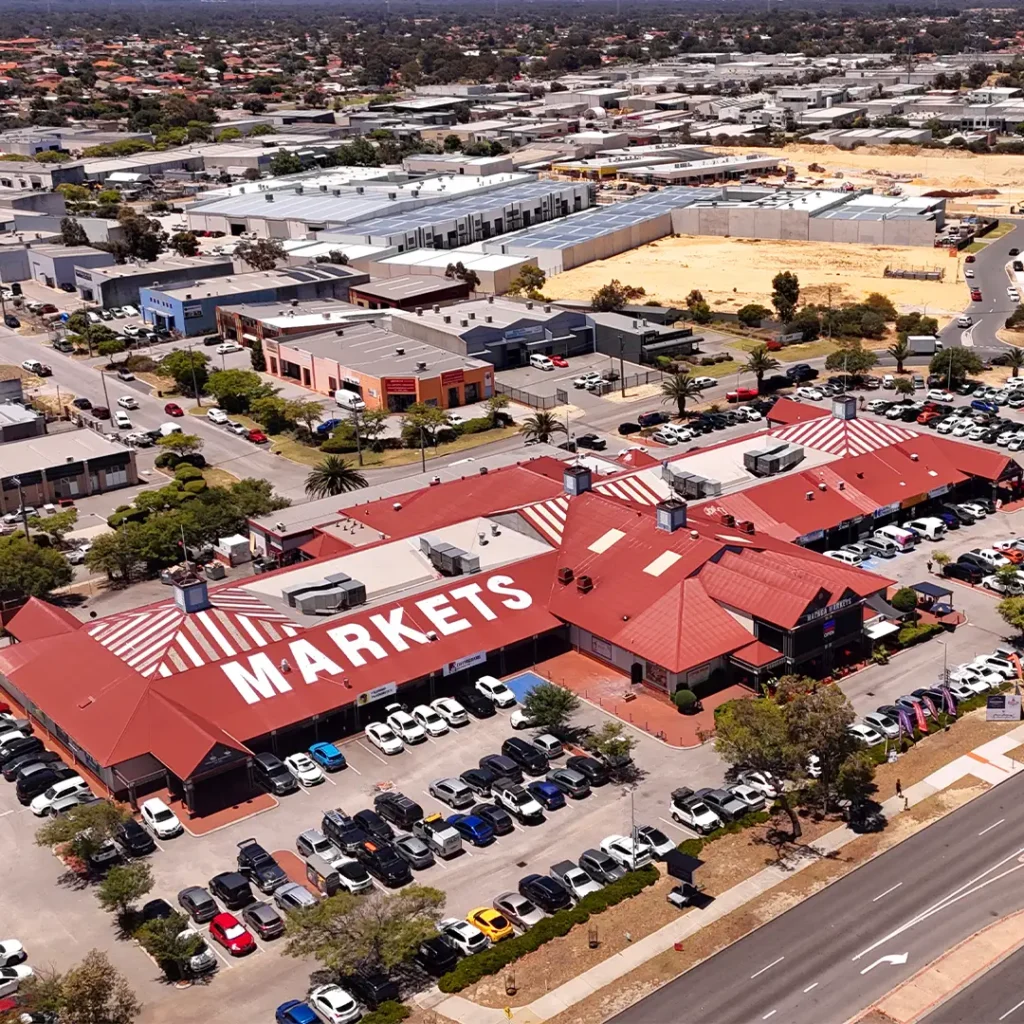 Drone Malaga Markets Aerial International Food Markets